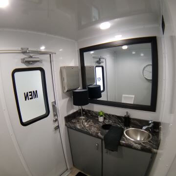 Luxury Mobile Restroom Trailer